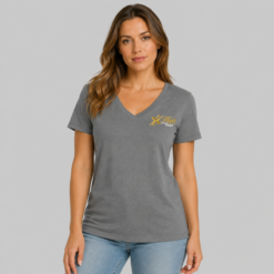 Alternative view of Ladies V-Neck Shirt