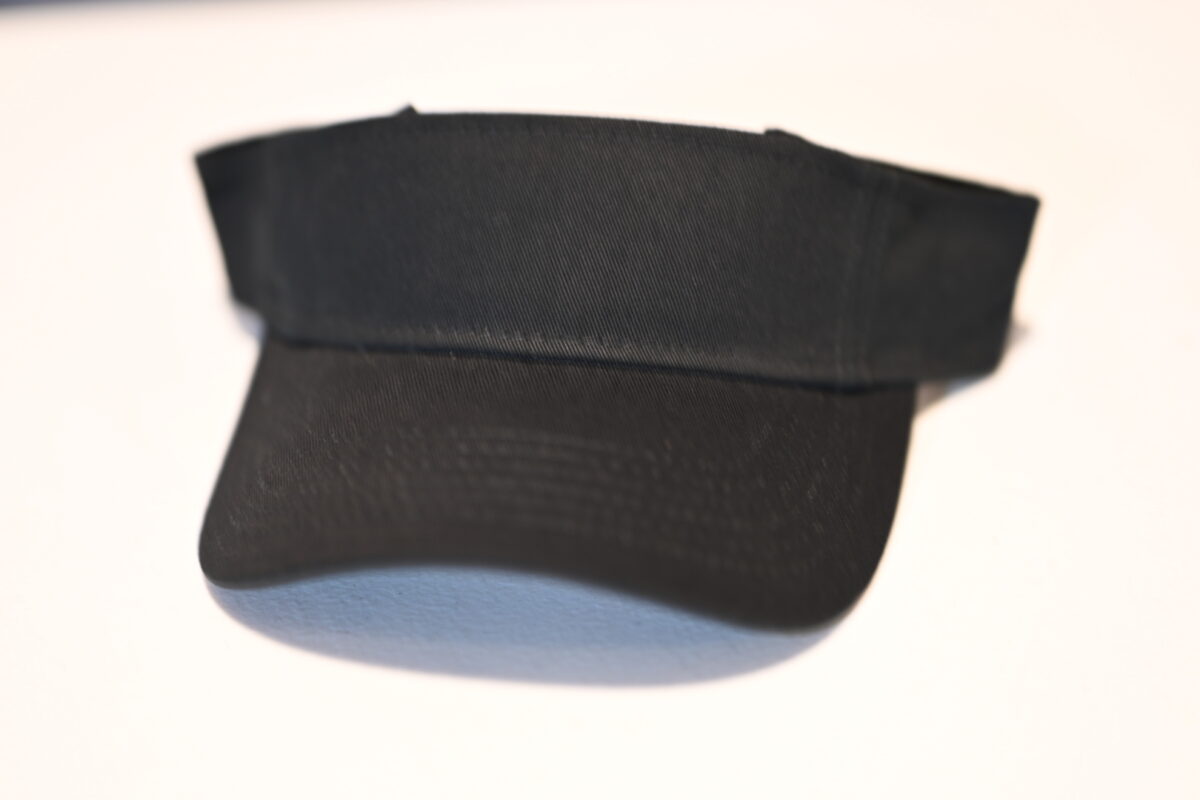 Visors Black Only High Stax Embroidery